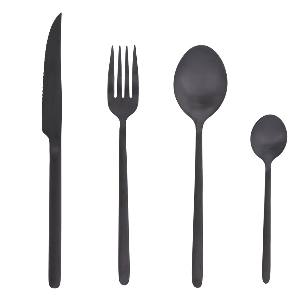 Coffret 16 pièces Anuradha noir Jean Dubost - Mathon - 1