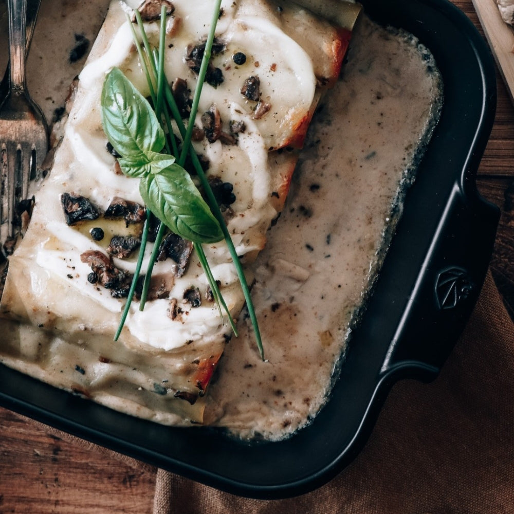 Plat à four céramique Appolia rectangulaire ardoise 25 cm Peugeot - Mathon - 4