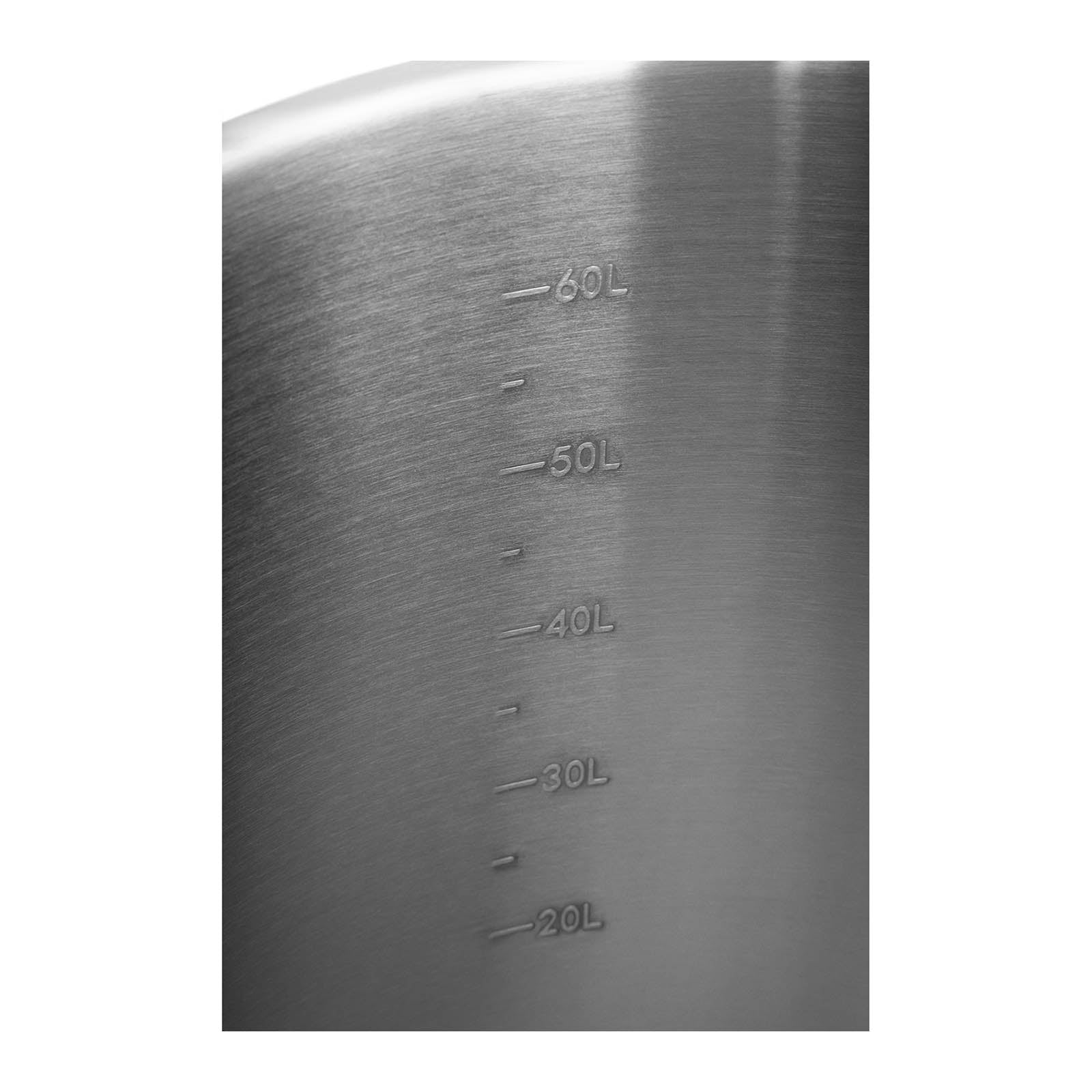 Marmite casserole 71 litres 450 mm pour plaques à induction acier inoxydable 14_0004168 - Mathon - 2