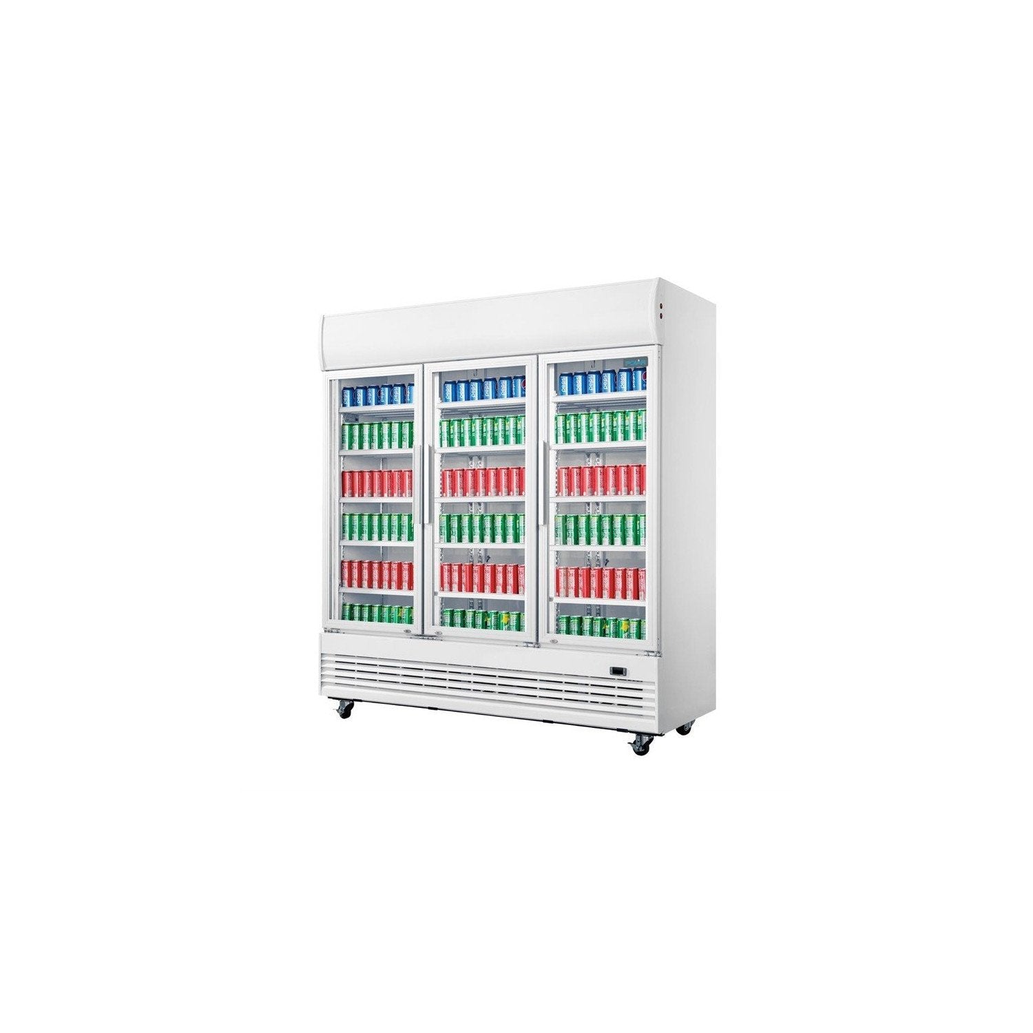 Vitrine Réfrigérée Positive 3 Portes Série G 1300 L - Polar - Mathon - 2