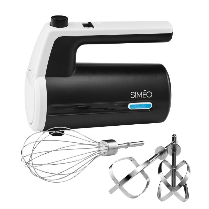 Batteur à main électrique sans fil rechargeable 3 vitesses 50 W Simeo - Mathon - 4