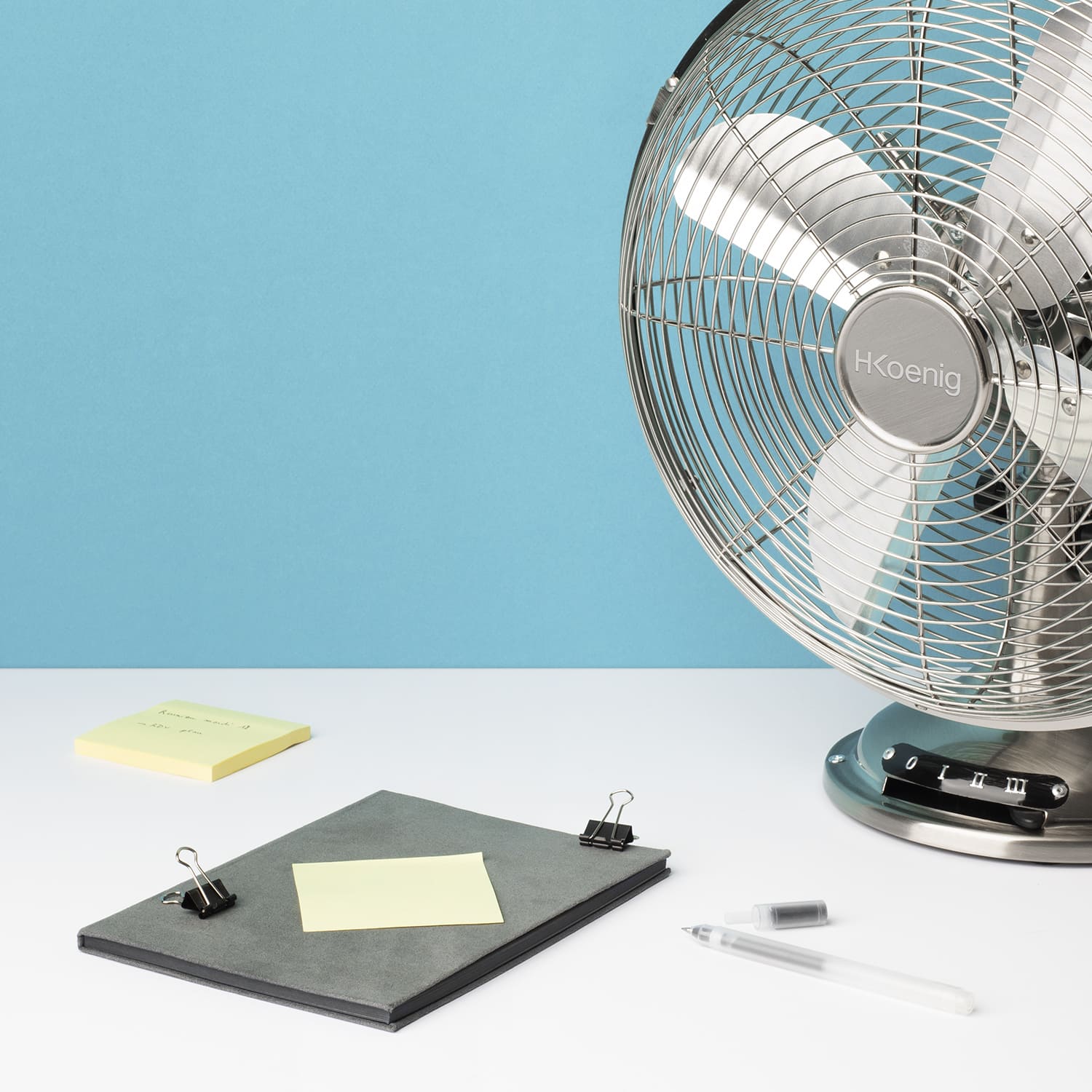 Ventilateur de table métal - JOE48 H.Koenig - Mathon - 7