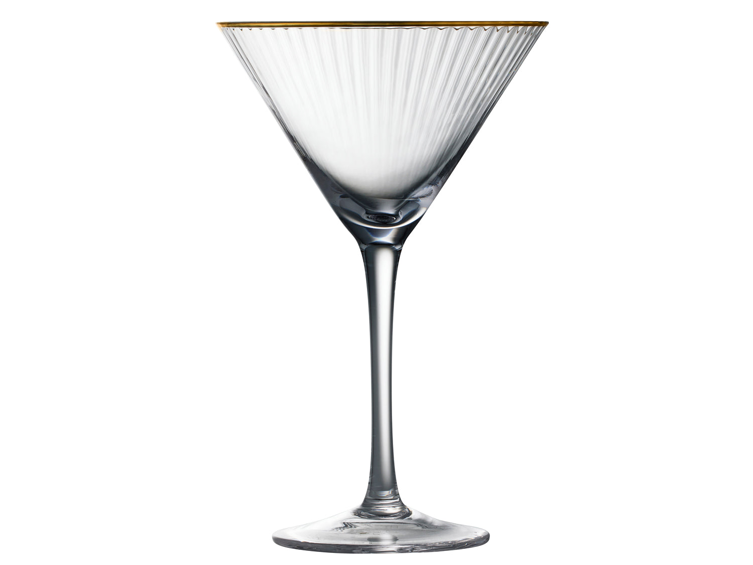 Verre à martini Palermo Gold en  Transparent Lyngby Glas - Mathon - 3