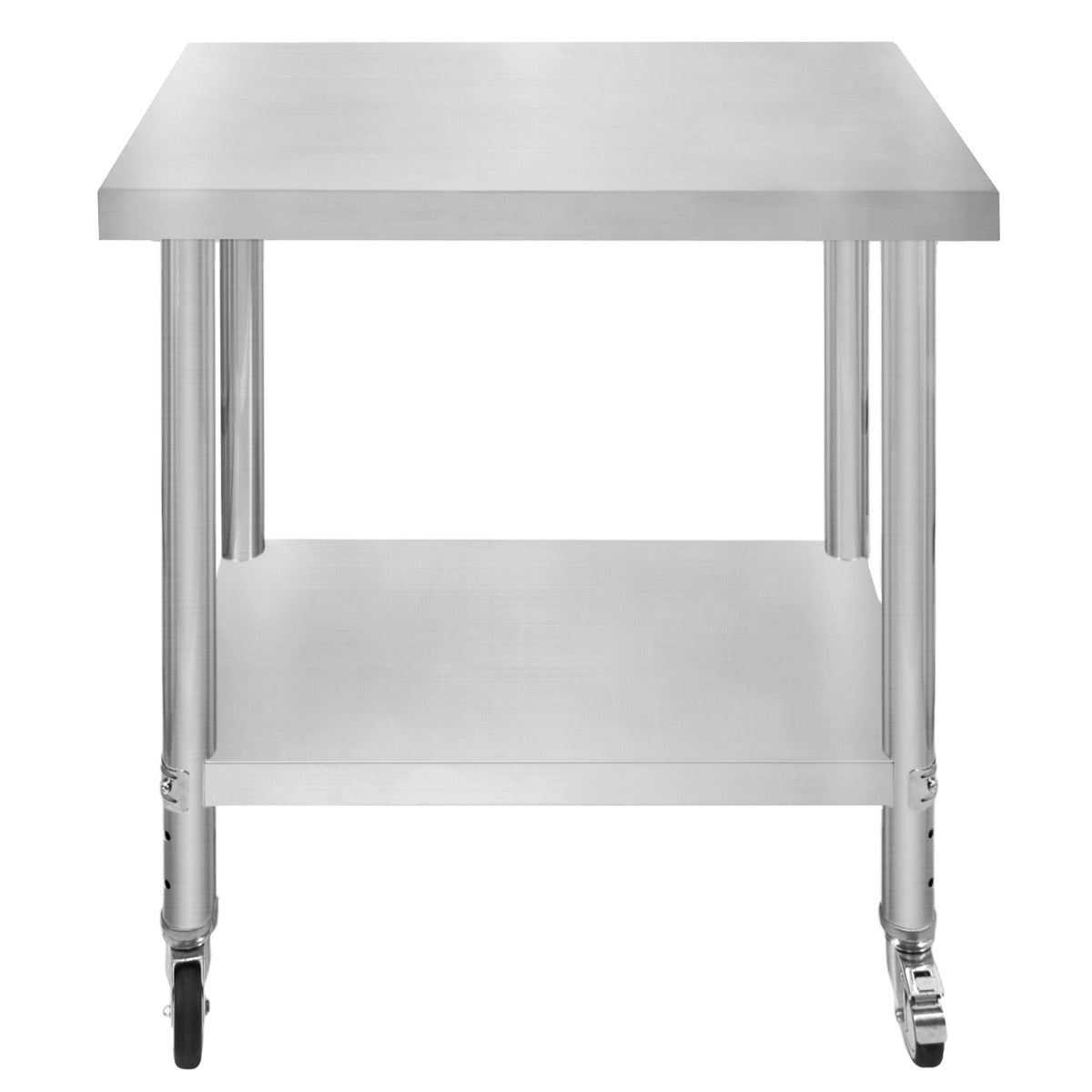 Table de Travail en Inox 76cm x 45cm x 86cm - KuKoo Kukoo - Mathon - 1