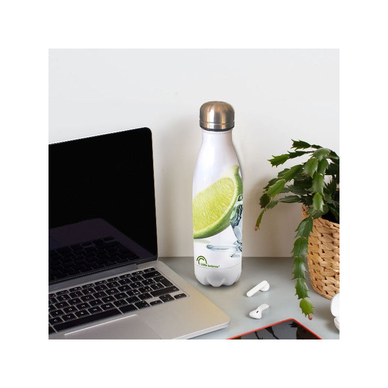 Coffret Balance Culinaire Citrons Ice Green Power +bouteille Isotherme 0.5l LITTLE BALANCE - Mathon - 4