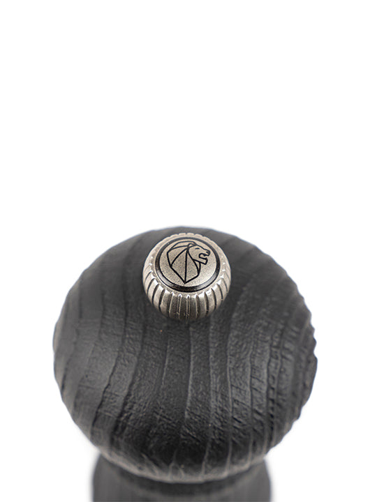 Bistro Nature Black Moulin à poivre manuel en bois upcyclé et son poivre Fair Trade, noir, 10 cm - 4in Peugeot - Mathon - 2