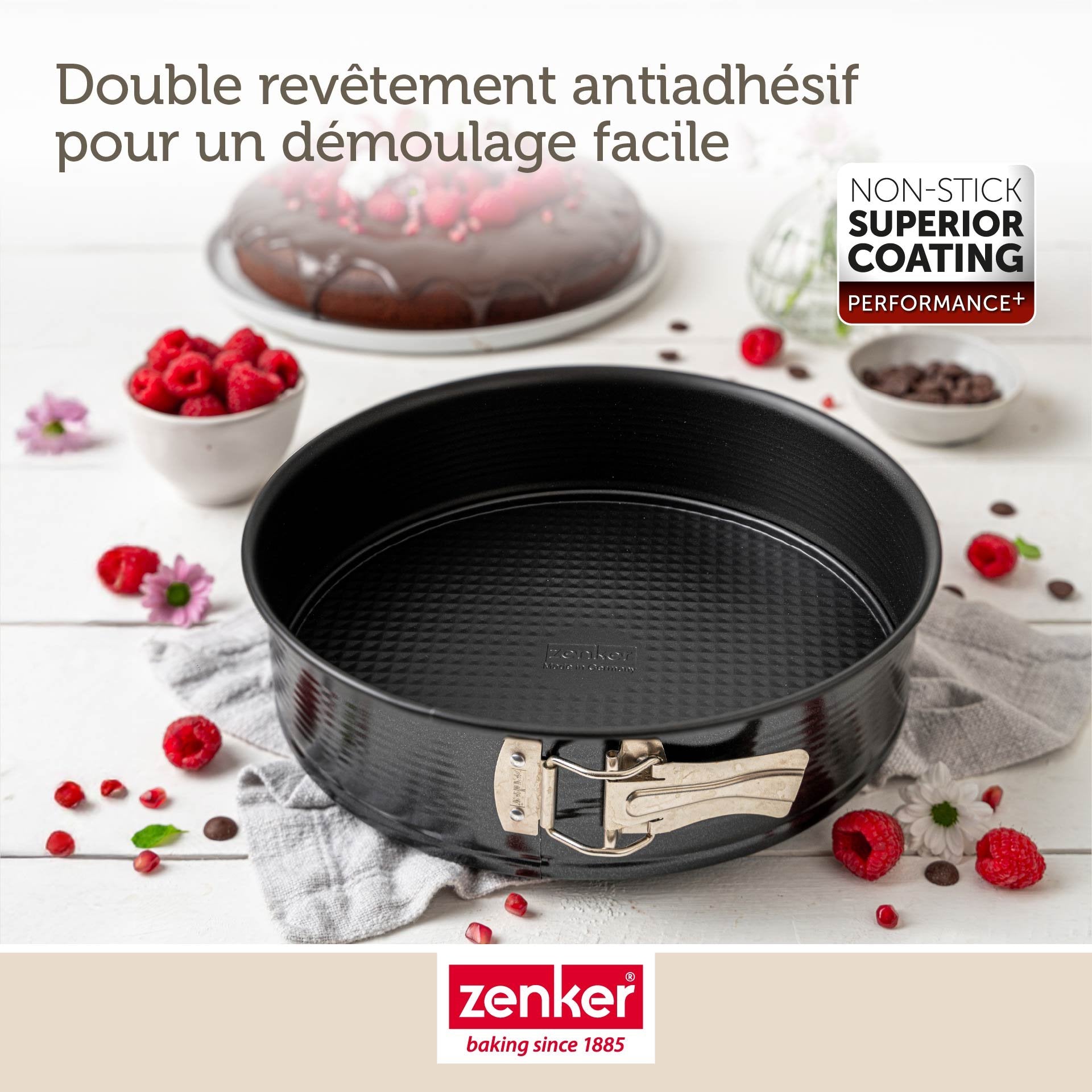 Moule à manqué à charnière 26 cm Zenker PerfectBack+ Zenker - Mathon - 8
