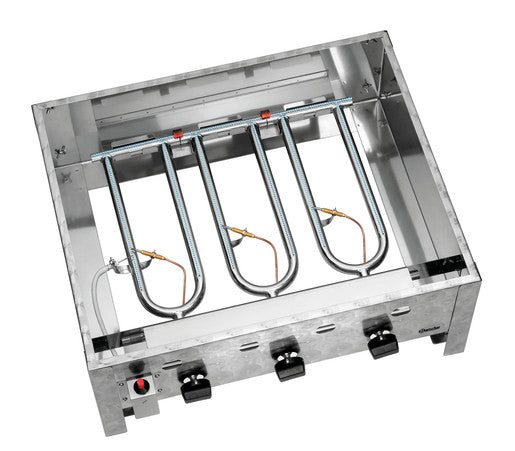 Grill à gaz de table combiné -  PAS VENDABLE EN FRANCE Bartscher - Mathon - 3