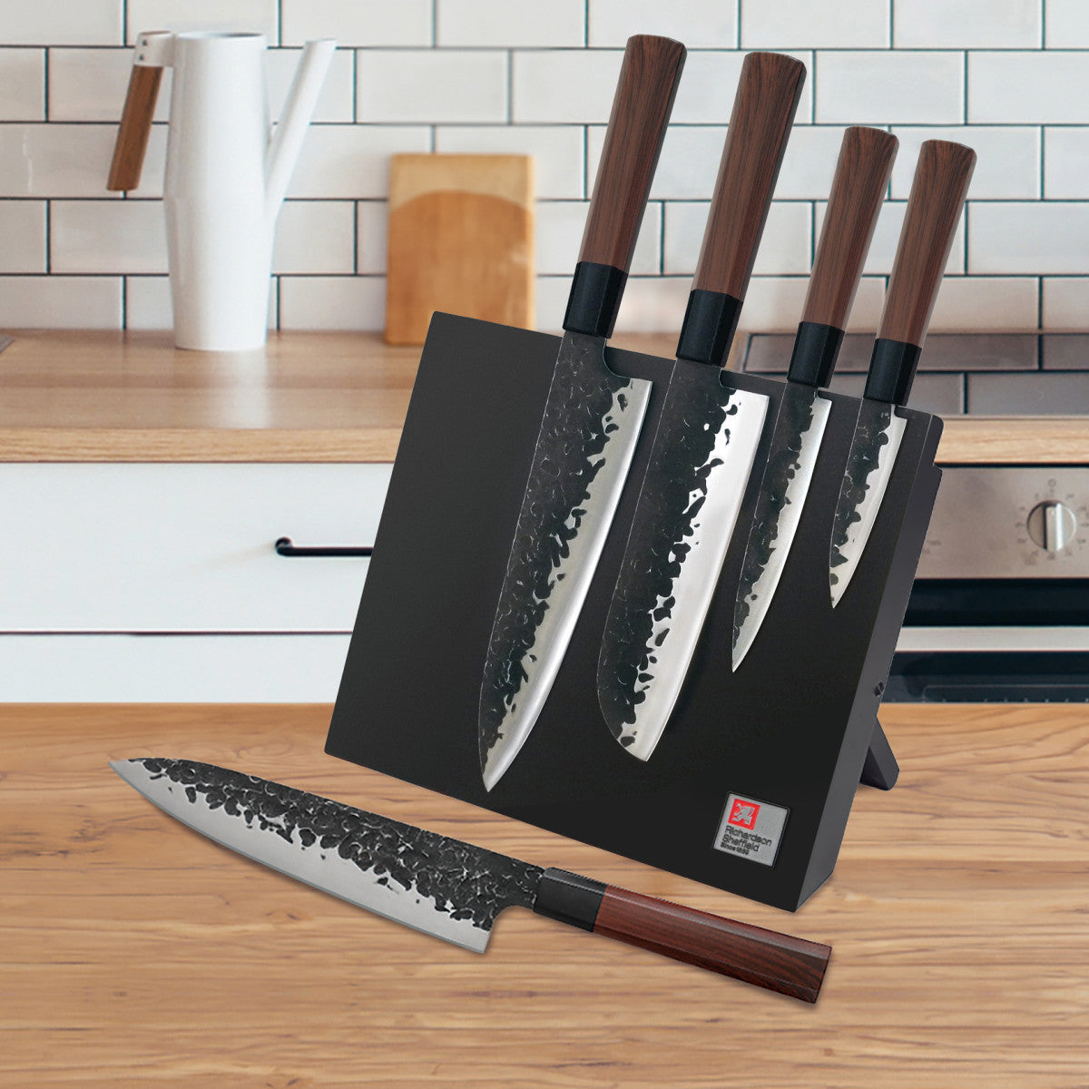 Samouraï - Bloc 5 couteaux de cuisine Richardson Sheffield - Mathon - 4