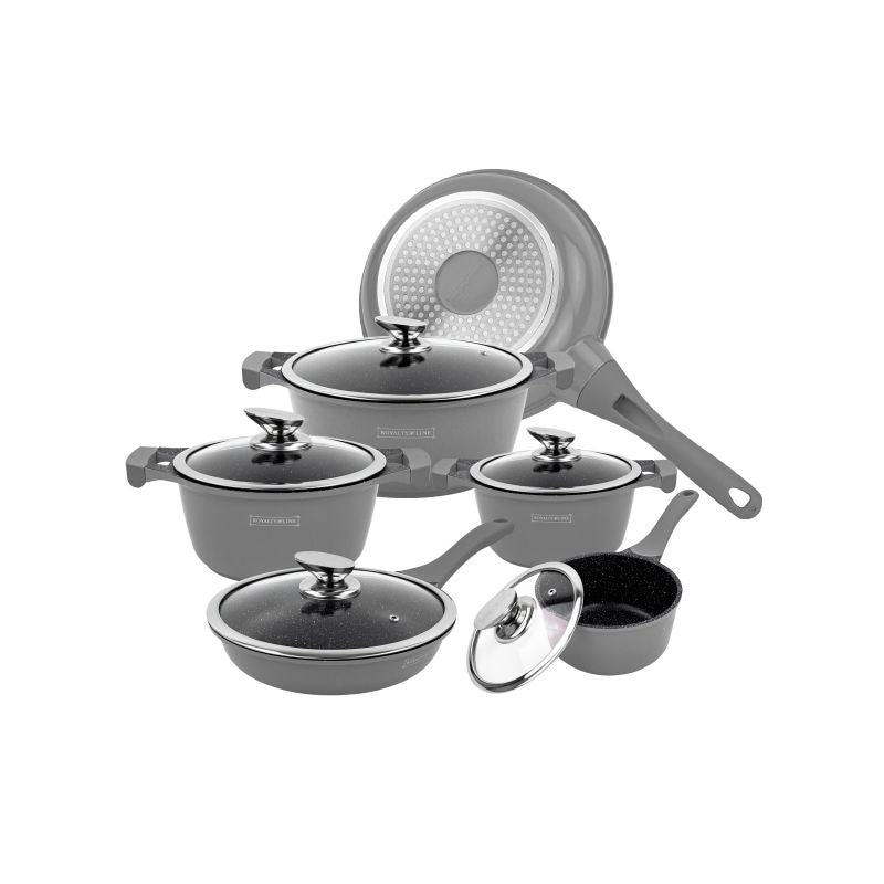 Batterie de cuisine 13 pièces Argenté Royalty Line RLBS1010M-SIL Royalty Line - Mathon - 2