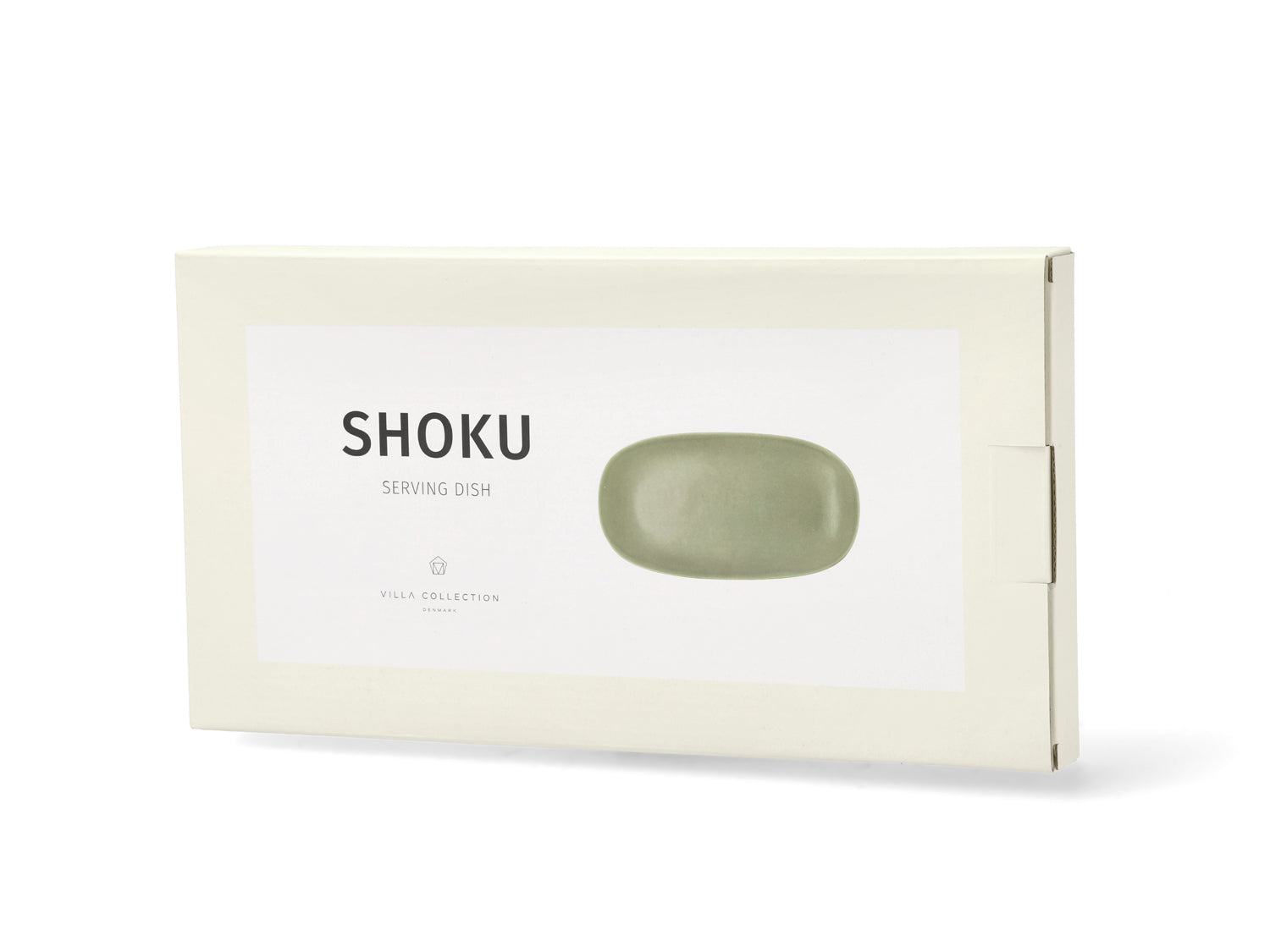 Plat de service UMAMI en grès Vert pur Villa Collection - Mathon - 5