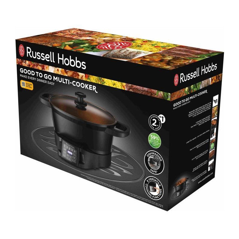 Multicuiseur -   - Good To Go - 28270-56 - 750 W - 6,5 L - 8 Fonctions - Acier Inoxydable Russell Hobbs - Mathon - 3