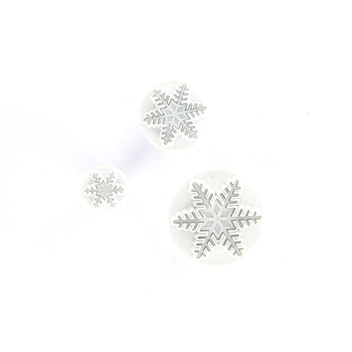 Lot de 3 emporte-pièces de Noël pour pâte à sucre motif flocon de neige Zenker Emporte-pièces Zenker - Mathon - 5