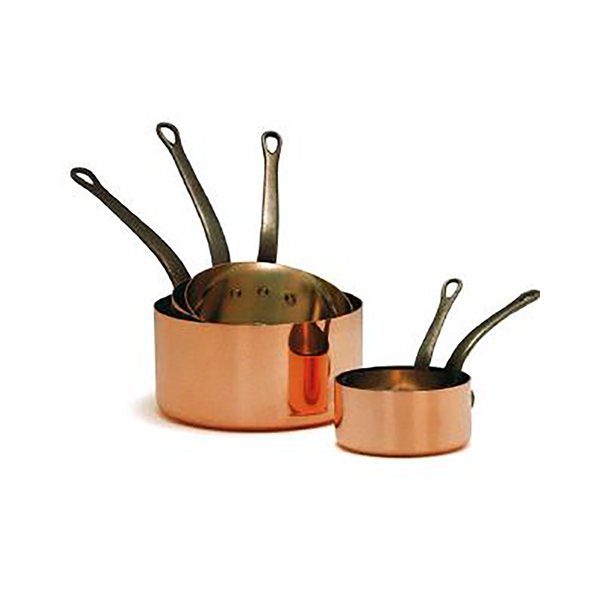 Casserole en cuivre massif 16 cm Baumalu - Mathon - 2