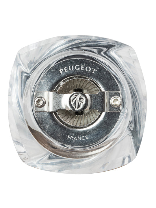 Oléron Moulin à sel manuel en bois et acryl couleur naturel 14 cm Peugeot - Mathon - 2