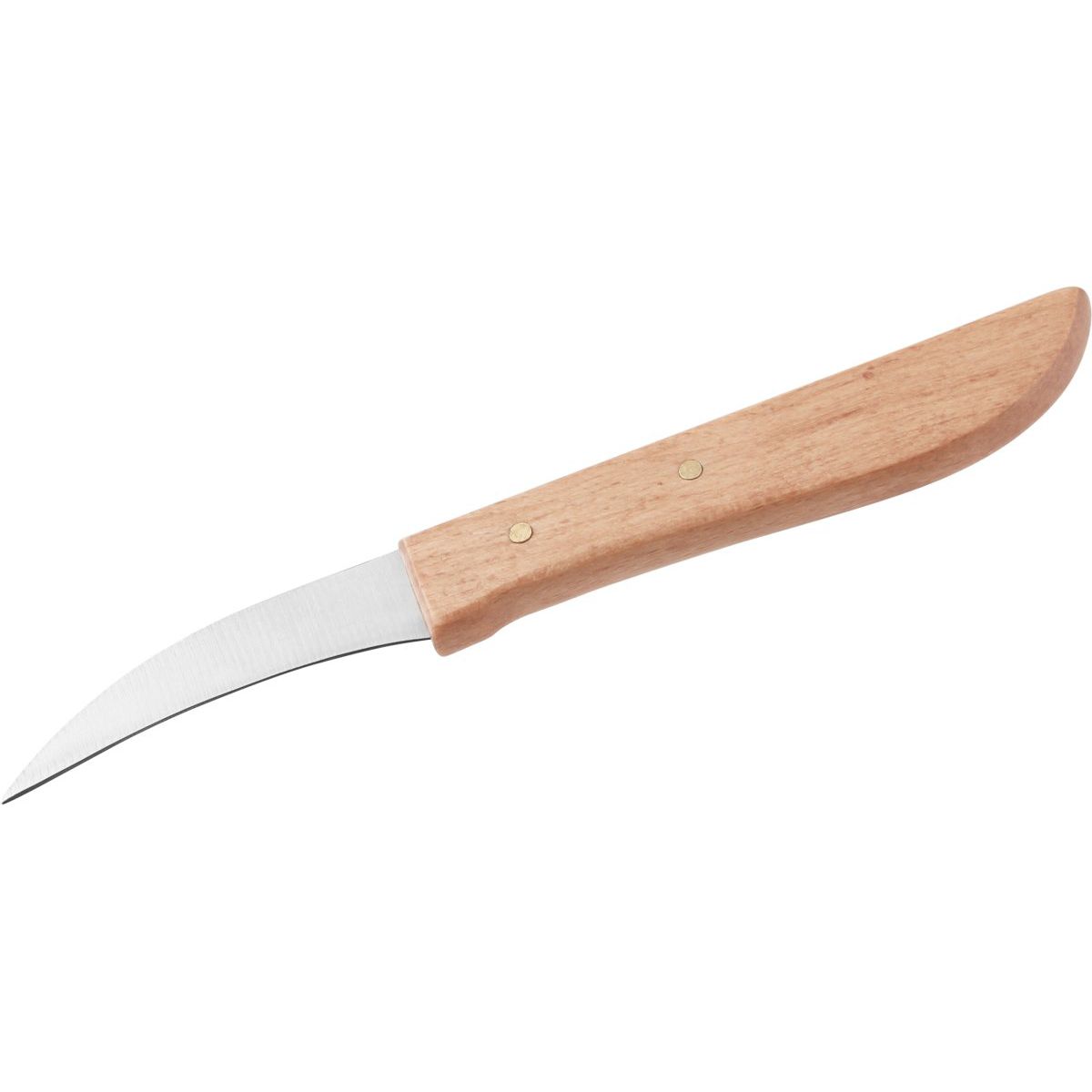 Couteau de cuisine éplucheur manche en bois 16 cm Nirosta - Mathon - 1