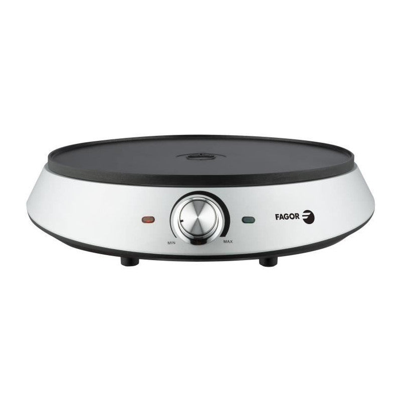 Crepiere électrique -   - Fgc240 - 1200 W - Diametre : 30 Cm - Revetement Anti-adhérent - Gris Fagor - Mathon - 3