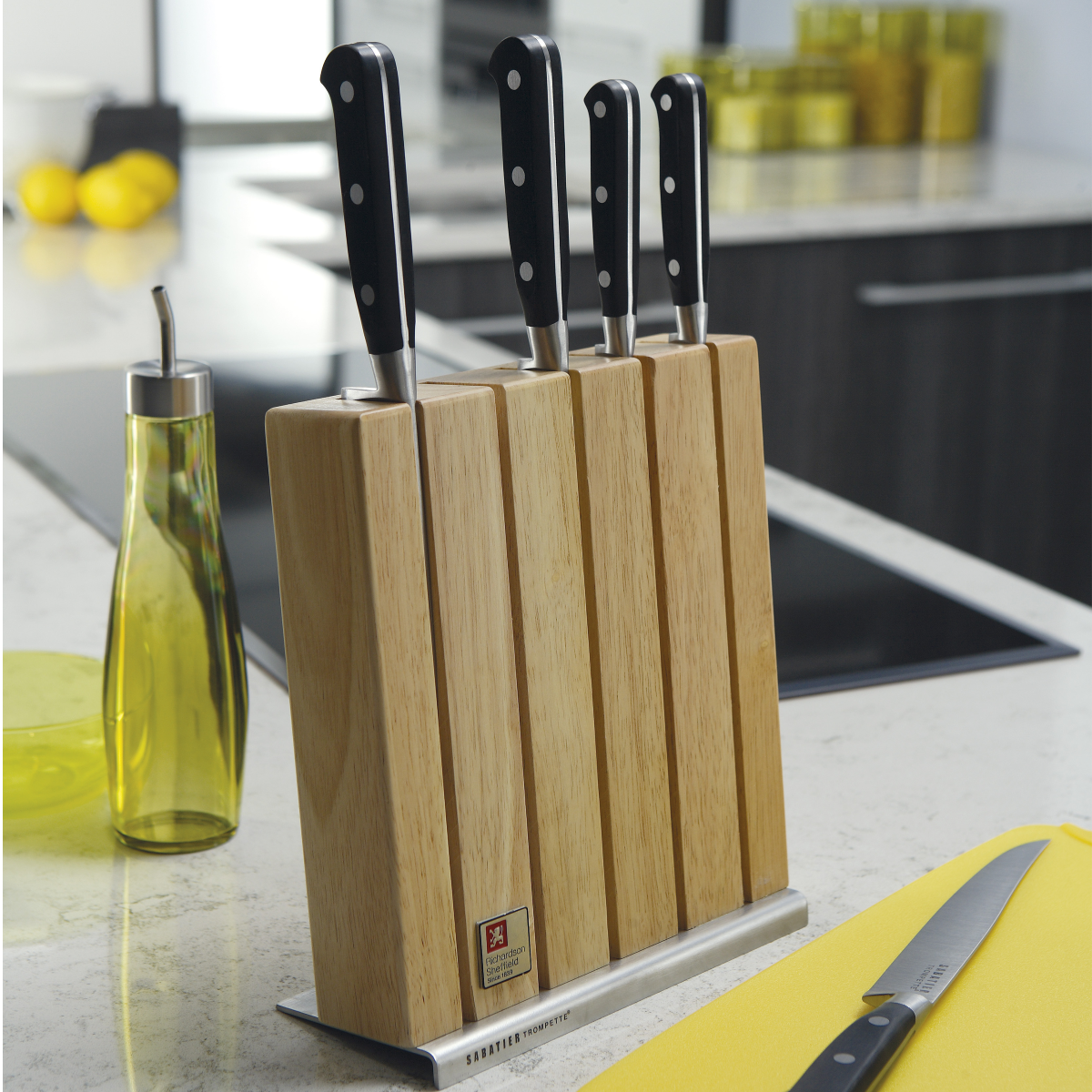 Sabatier Trompette - Bloc 5 pièces Richardson Sheffield - Mathon - 2