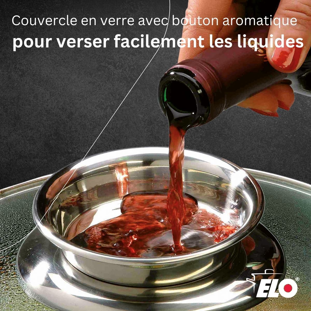 Cocotte 28 x 28 cm en fonte aluminium antiadhésive 3,6 L  Alucast Elo - Mathon - 7