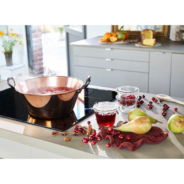 Bassine à confiture en cuivre spécial induction 26 cm Baumalu - Mathon - 1