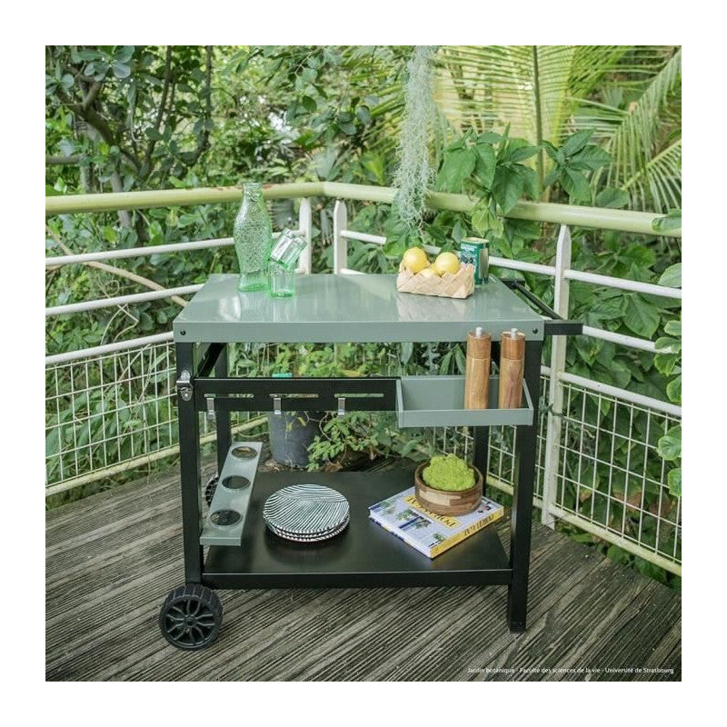 Desserte pour plancha 85 x 50 cm GS167V Livoo - Mathon - 6