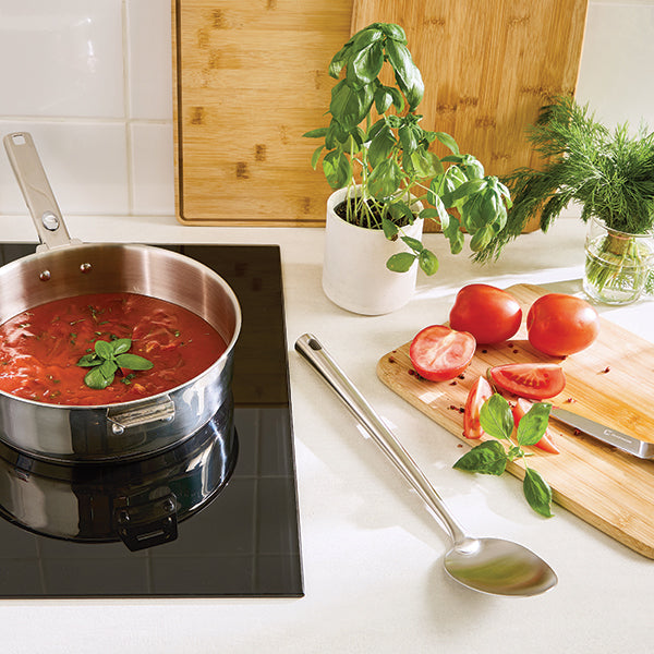 Set 4 ustensiles en inox louche cuillère spatule écumoire Mathon - Mathon - 4