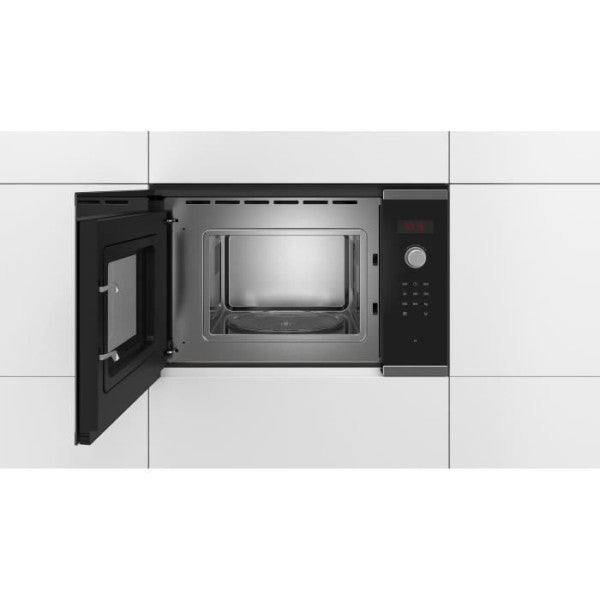 Micro-ondes Simple Encastrable - Bosch Ser4 - Bfl523ms1f - Inox - 20 L Bosch - Mathon - 3