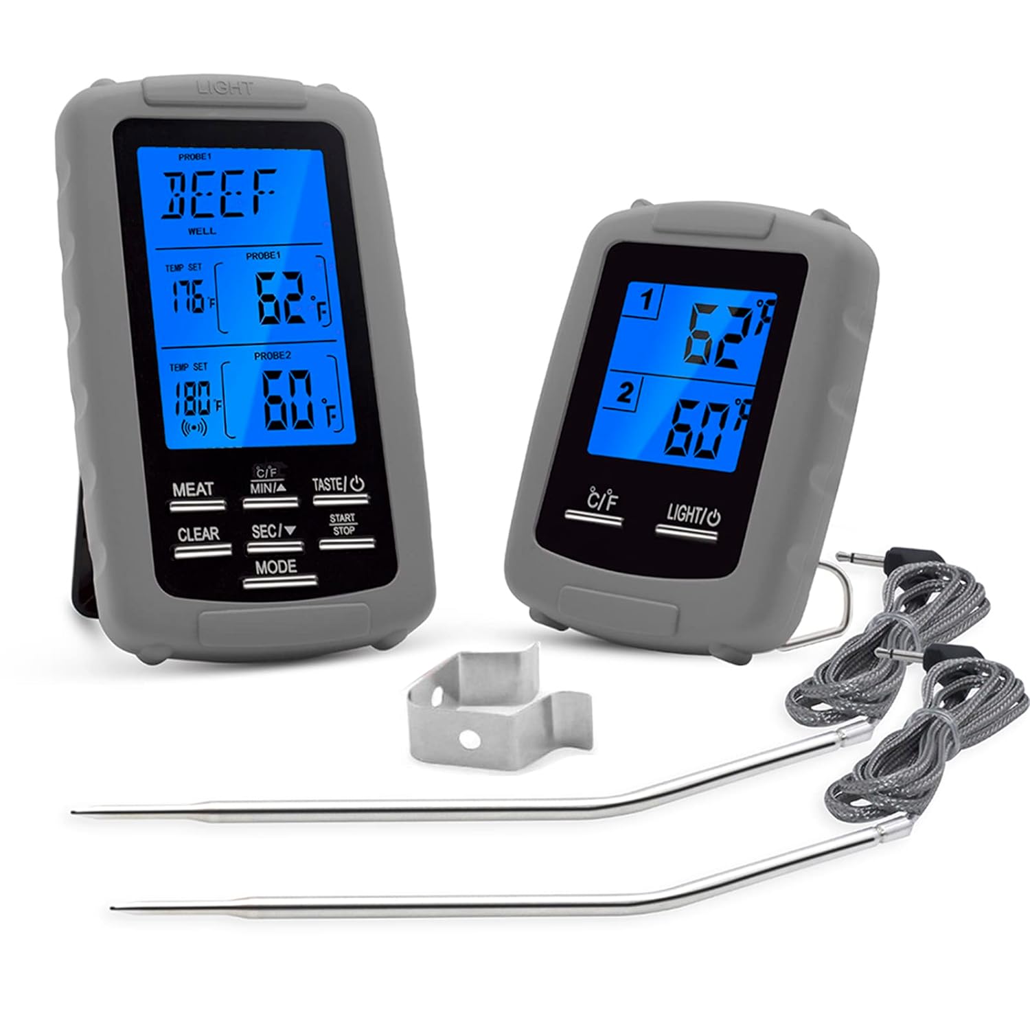 Thermomètre à Viande Digital à Distance avec Deux sondes Vendos85 - Mathon