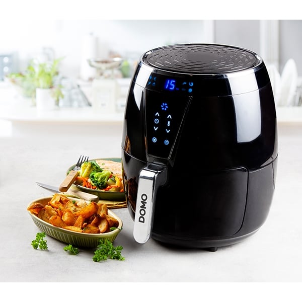 Friteuse à air chaud déli fryer XL 4L 1500 W DO532FR Domo - Mathon - 1