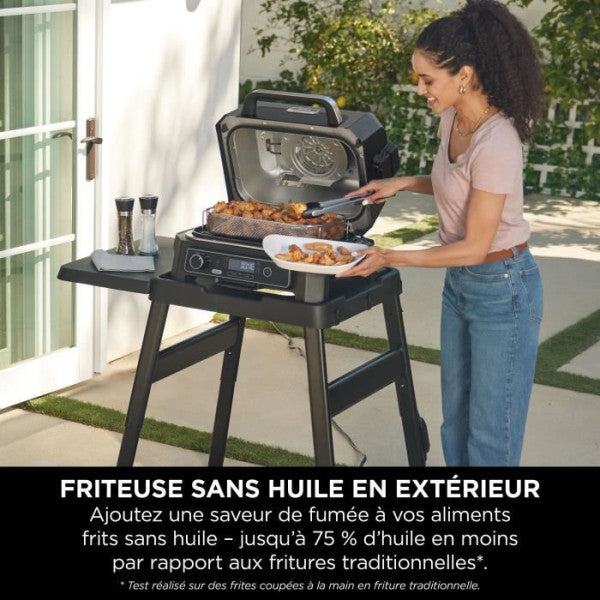 Barbecue Electrique - Grillade  électrique Et Fumoir Ninja - Woodfire Ninja - Mathon - 5