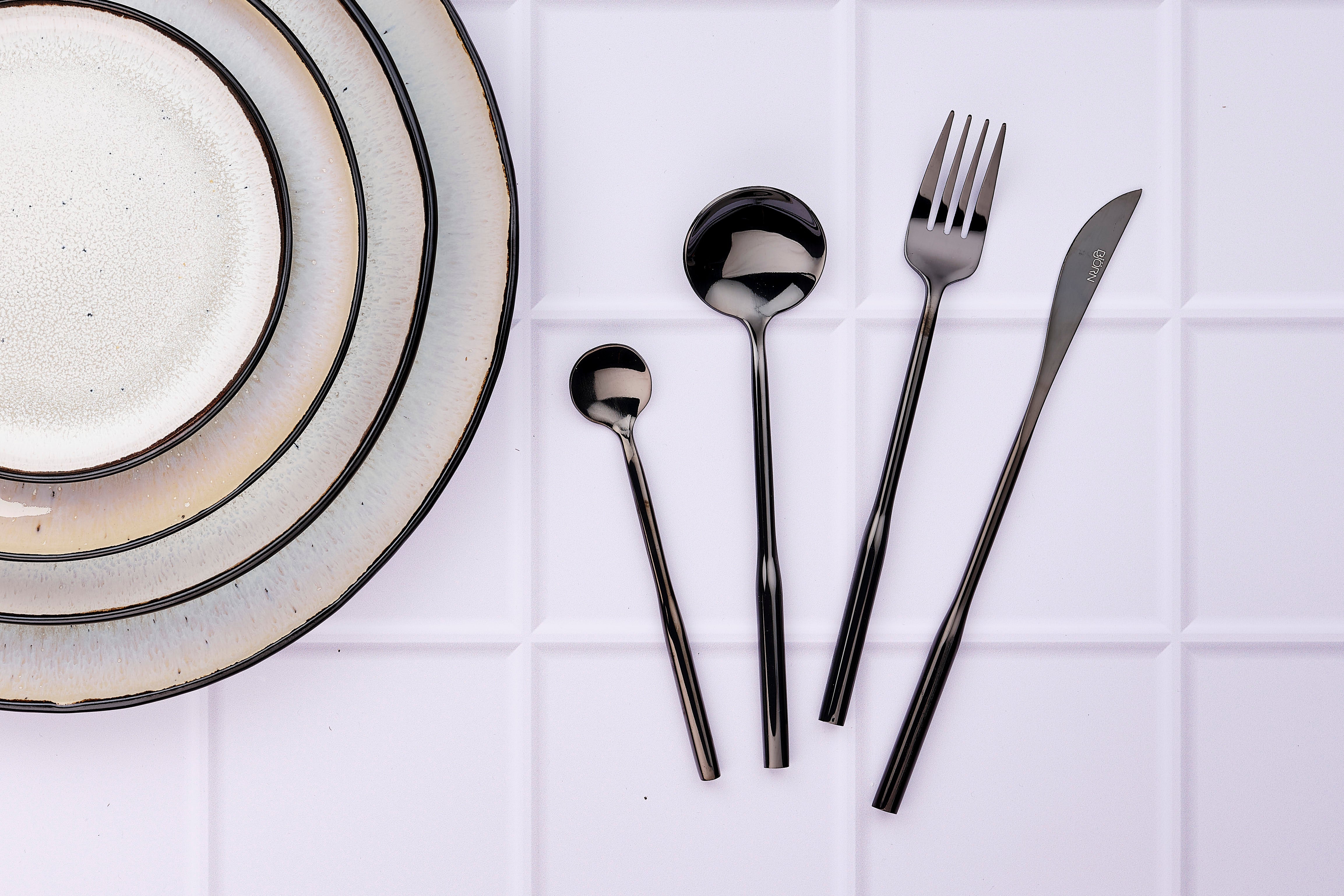 Coffret 6 petites cuillères ABEL - Black Björn - Mathon - 4