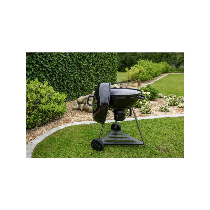 Barbecue Charbon De Bois Diam 57 3 Pieds 2 Roues Tablette Basse Cook In Garden - Ch041t Cook