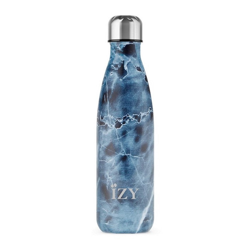 Bouteille Isotherme - Marbre - Bleu - 500ml Izy Izy - Mathon - 2