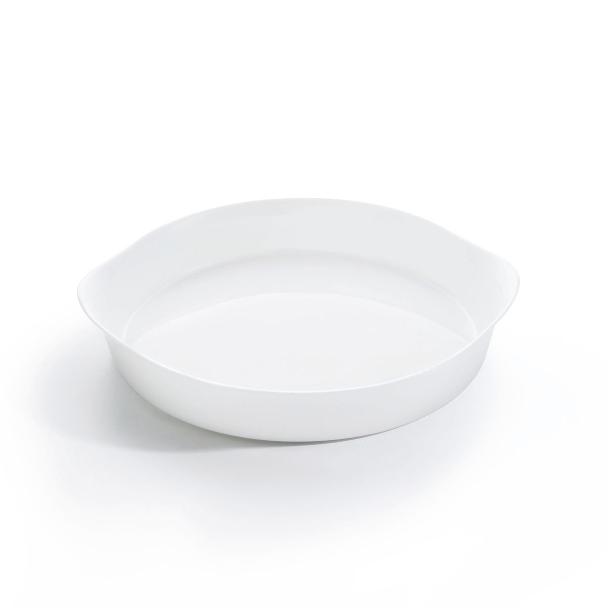 Plat à tarte blanc 28cm Smart Cuisine Carine 250°C  - Luminarc - Opale culinaire extra léger et résistant Luminarc - Mathon - 1