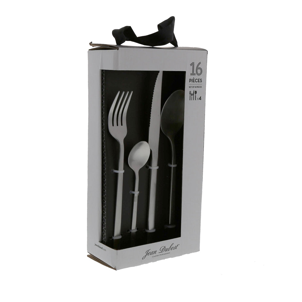 Ménagère 16 pièces inox Anuradha Jean Dubost - Mathon - 2