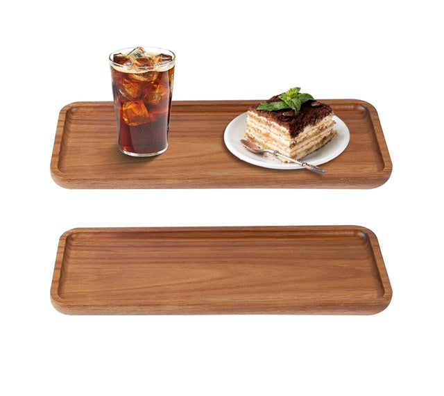 Plateau en bois d’acacia rectangulaire multifonction Vendos85 - Mathon