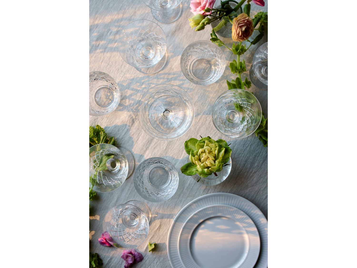 Verre de champagne Eaton en  Transparent Lyngby Glas - Mathon - 5