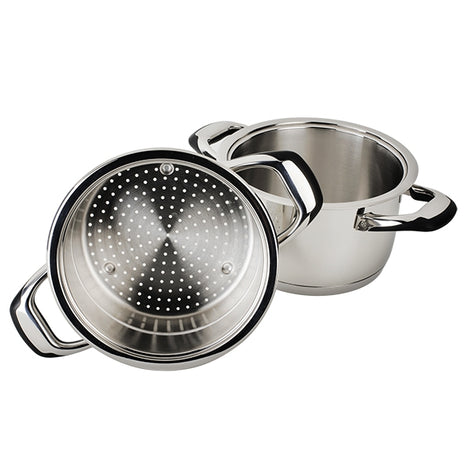 Insert cuit vapeur inox 20 cm Ecovitam - Mathon - 2