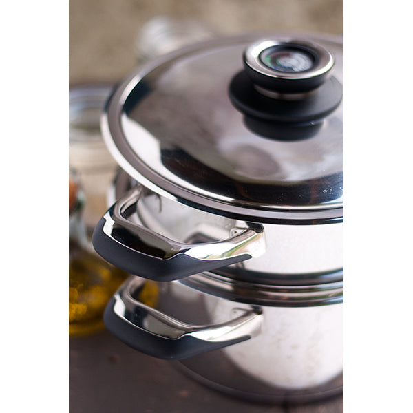 Insert cuit vapeur inox 24 cm Ecovitam - Mathon - 3