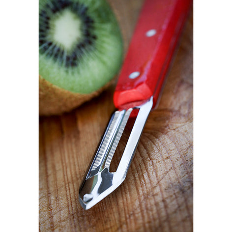 Eplucheur microdenté lame inox 6 cm coloris rouge Opinel - Mathon - 2
