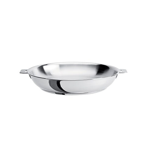 Poêle haute tout inox Mutine sans manche 24 cm Cristel - Mathon - 1