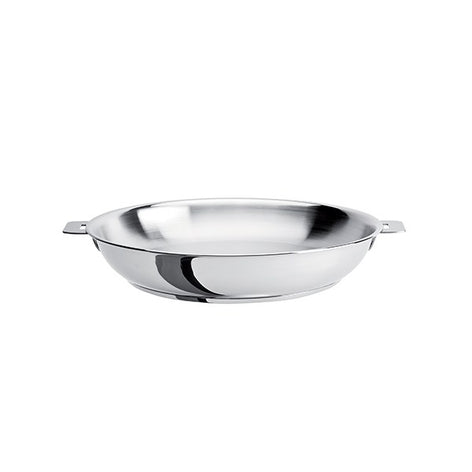 Poêle haute tout inox Mutine sans manche 24 cm Cristel - Mathon - 1