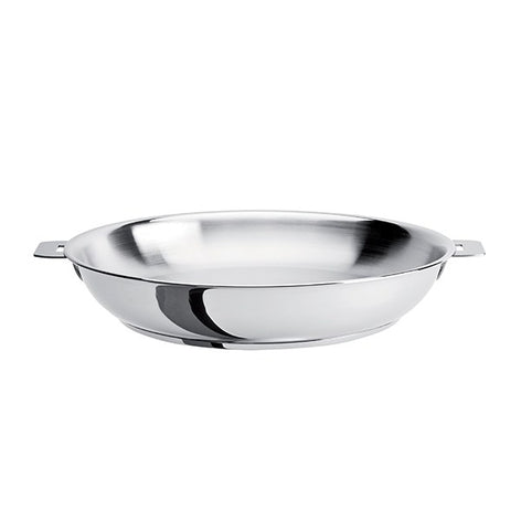 Poêle haute tout inox Mutine sans manche 28 cm Cristel - Mathon - 1