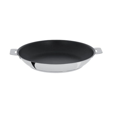 Poêle inox antiadhérente Mutine sans manche 30 cm Cristel - Mathon - 1