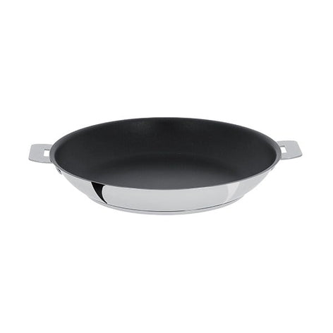 Poêle inox antiadhérente Mutine sans manche 30 cm Cristel - Mathon - 1