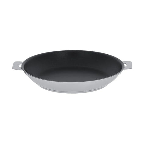 Poêle inox antiadhérente Strate sans manche 30 cm Cristel - Mathon - 1