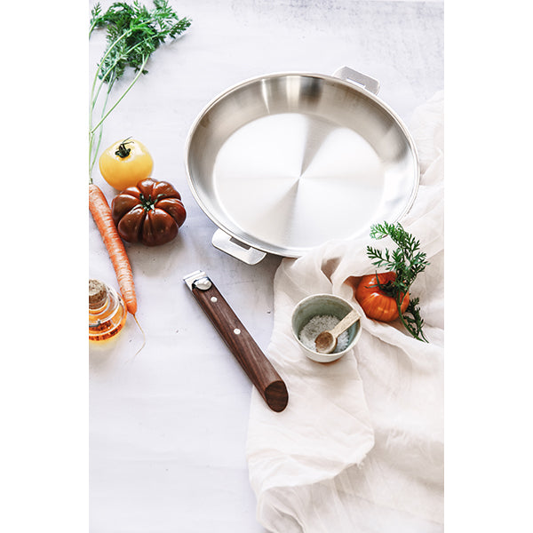 Poêle tout inox Casteline sans manche 30 cm Cristel - Mathon - 2