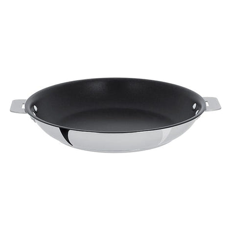 Poêle inox antiadhérente Casteline sans manche 28 cm Cristel - Mathon - 1