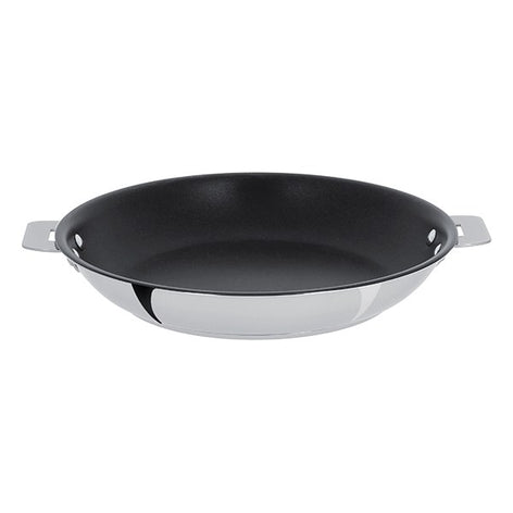 Poêle inox antiadhérente Casteline sans manche 30 cm Cristel - Mathon - 1