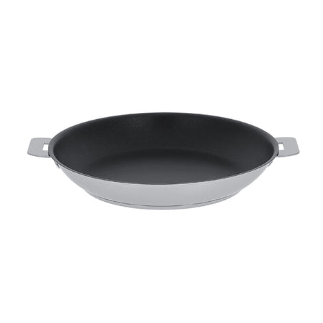 Poêle inox antiadhérente Strate sans manche 20 cm Cristel - Mathon - 1